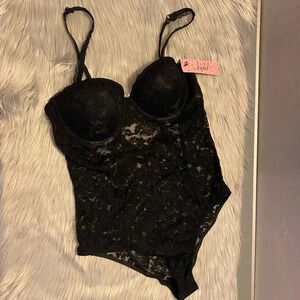 🆕 Jezebel Black Lace One Piece